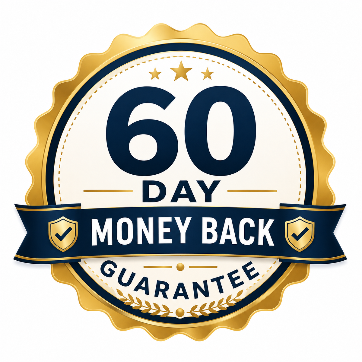 60-day money-back guarantee