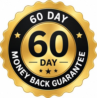 60-day money-back guarantee