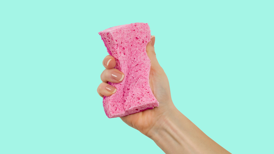 how to get sponges to move out